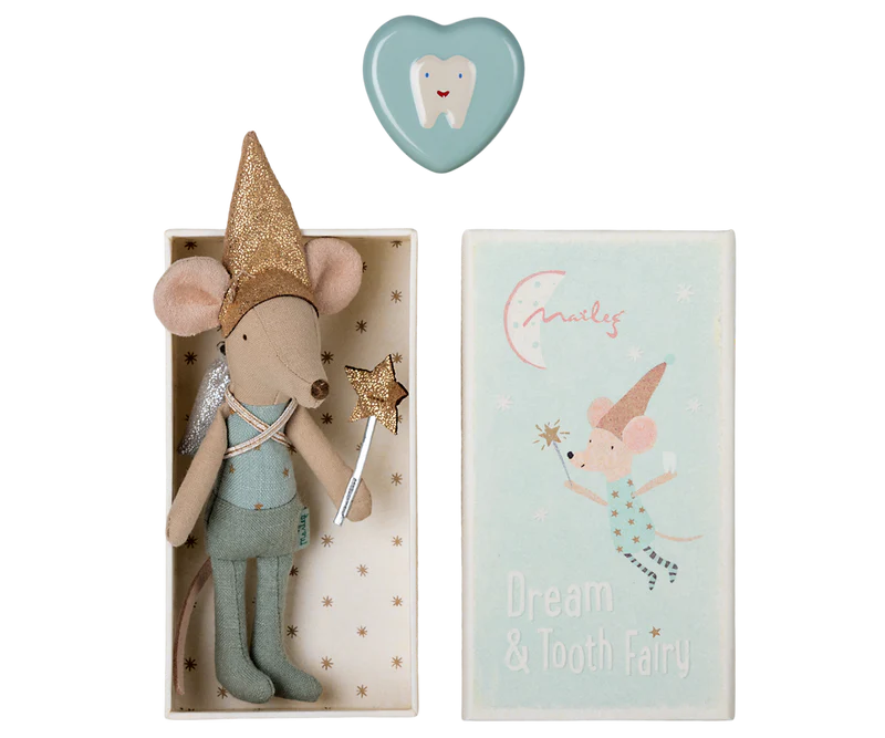 Tooth Fairy Mouse, Blue