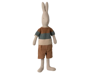 Rabbit, Size 4 - Knitted Shirt and Shorts