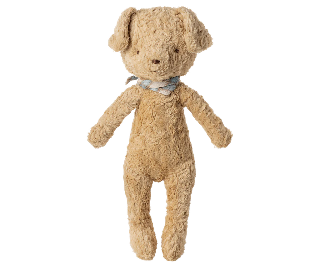 Dog, Vintage plush - Soft sand