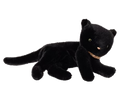 Sleeping kitten plush, Medium - Black