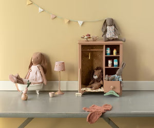 Bunny, Size 3 - Chocolate brown - Dress and shoes